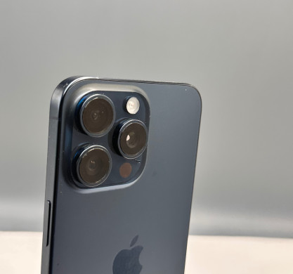 iPhone 15 Pro Max 256GB Blue Titanium 85%